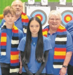 Bogenschützen in bestechender Form